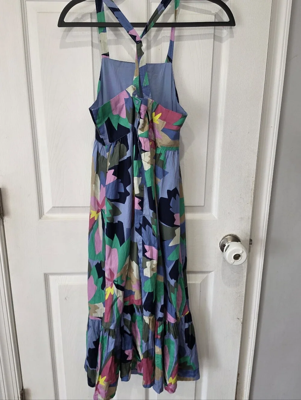 GAP Girls' Floral Print Sundress Blue Multi Size XXL NWT